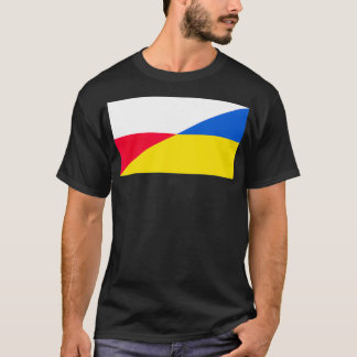 T-shirt Soutien polonais à l'Ukraine Pavillon et Pola ukra