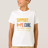 soutien pour le cancer de l'enfance Nom personnali