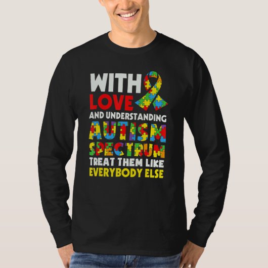 T-shirt Soutien sensibilisation sur l'autisme Autisme Enfa (Devant)