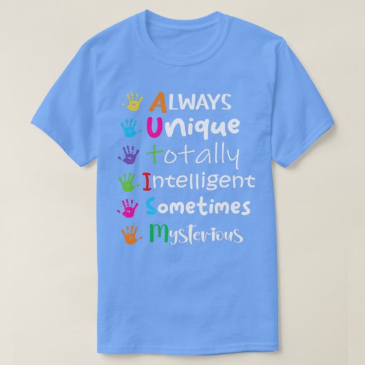 T-shirt Soutien sensibilisation sur l'autisme Autisme Enfa (Design devant)