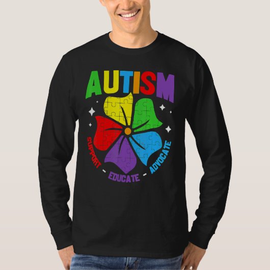T-shirt Soutien sensibilisation sur l'autisme Autisme Enfa (Devant)
