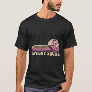 T-shirt Soutien Squad Cancer du sein rubans de sensibilisa