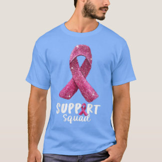 T-shirt Soutien Squad Pink Ribbon Sensibilisation au cance