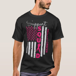 T-shirt Soutien Squad Sensibilisation au cancer du sein Dr