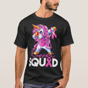 T-shirt Soutien Squad Sensibilisation au cancer du sein Un