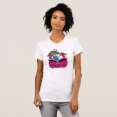 T-shirt Soutiens-gorge et humour de rides (Devant entier)