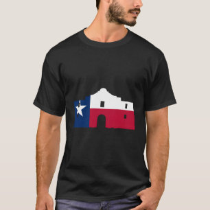 T-shirt Souvenez-vous de la mission Alamo Texas Flag San A