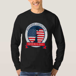 T-shirt Souvenez-vous de l'honneur des morts - Jour commém
