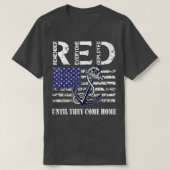 T-shirt Souvenez-vous de tous les anciens combattants dépl (Design devant)