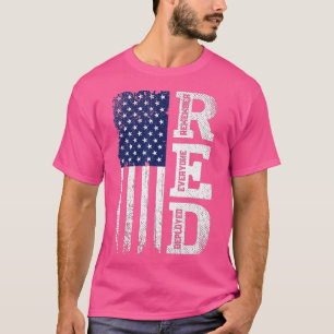 T-shirt Souvenez-vous de tous les vétérans déployés RED ve