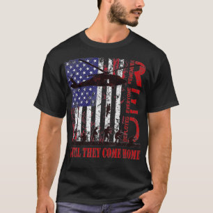 T-shirt Souvenez-vous de tout vétéran déployé RED vendredi