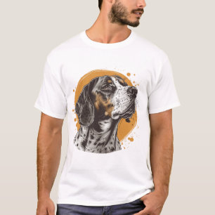 T-shirt Souvenez-vous du chien qui chasse le cancer