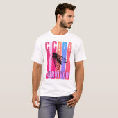 T-shirt Souvenir coloré CICADA SURVIVOR (Devant entier)