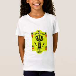 T-Shirt Souvenir commémoratif du couronnement du roi Charl