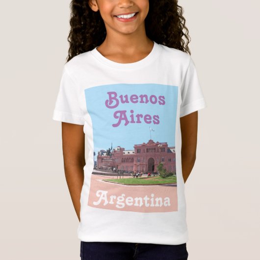 T-Shirt Souvenir de Buenos Aires, Argentine (Devant)