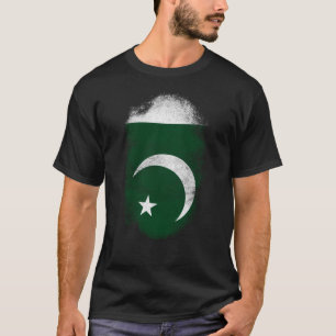 T-shirt Souvenir de drapeau du Pakistan - Pakistanais