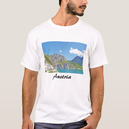 T-shirt Souvenir de l'Autriche Vorarlberg (Devant)