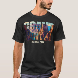 T-shirt Souvenir de randonnée du Parc national du Grand Ca