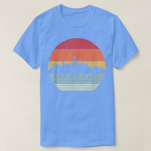 T-shirt Souvenir de Seattle  (Design devant)
