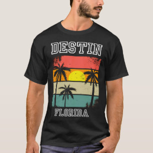 T-shirt Souvenir de vacances familiales à Destin Floride é