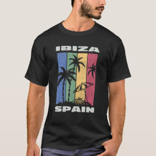 T-shirt Souvenir d'Ibiza Espagne Rappel