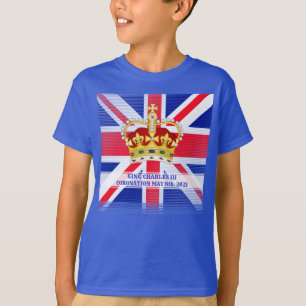 T-shirt Souvenir du couronnement du roi Charles III