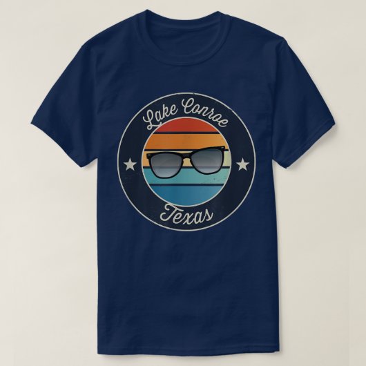 T-shirt Souvenir du lac Conroe Teas  (Design devant)