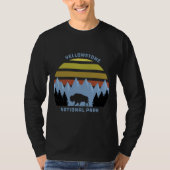 T-shirt Souvenir du parc national de Yellowstone (Devant)
