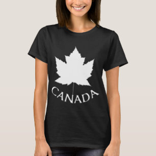 T-shirt Souvenir en feuille d'érable pour femmes C