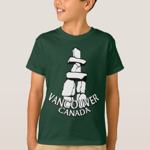 T-shirt souvenir enfant Vancouver Tee - shirt biol