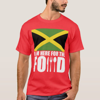 T-shirt souvenir Jamaïque nourriture voyage famille