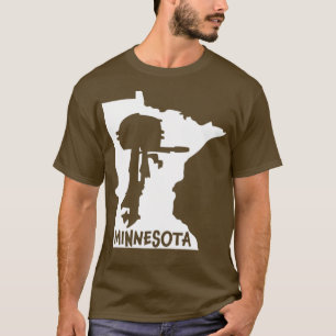 T-shirt Souvenir moteur extérieur du Minnesota