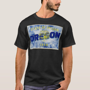 T-shirt souvenir rétro de style vintage de l'Oregon