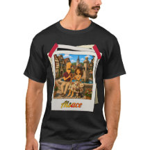 T-shirt Souvenir van de Elzas - Reisgeschenk Frank