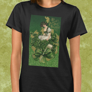 T-shirt Souvenir vintage de la Saint-Patrick, jeune Irland