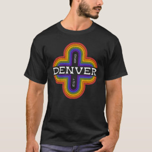 T-shirt Souvenir vintage Denver Colorado 1858