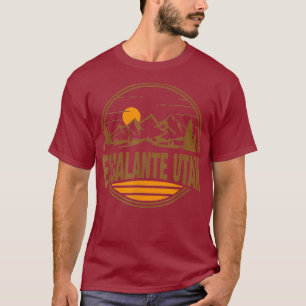 T-shirt Souvenir vintage Escalante Utah Mountain Randonnée