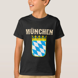 T-shirt Souvenir vintage München Munich avec armoiries de
