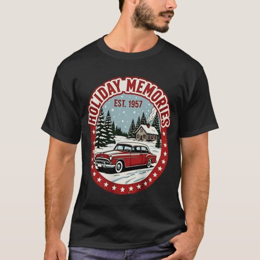 T-Shirt Souvenirs de Fêtes (Devant)
