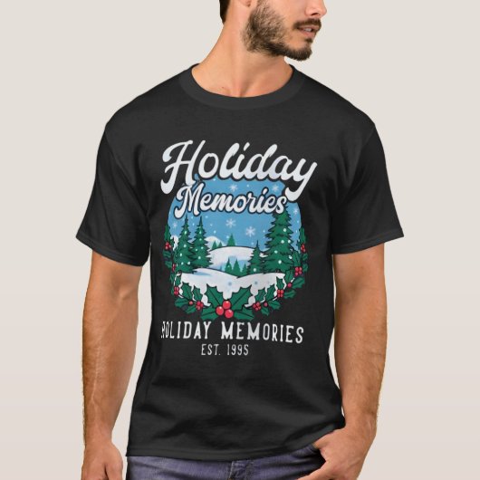 T-Shirt Souvenirs de Fêtes (Devant)