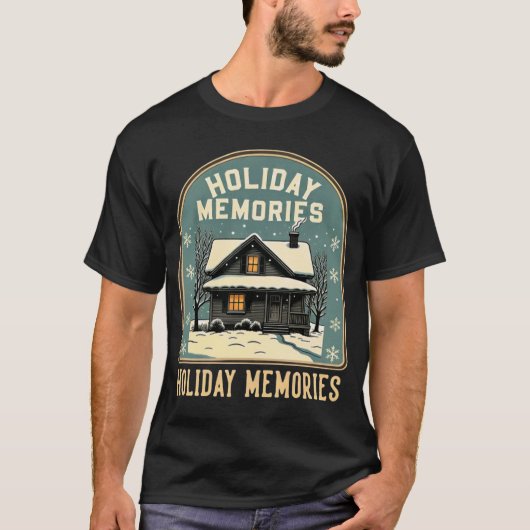 T-Shirt Souvenirs de Fêtes (Devant)
