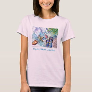 T-shirt Souvenirs de l'île de Captiva