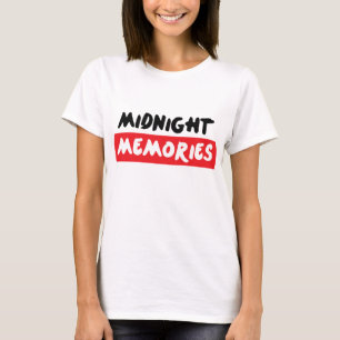 T-shirt Souvenirs de minuit, énoncé Tee