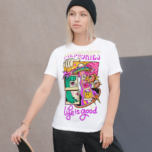 T-shirt Souvenirs La vie est une bonne tenue