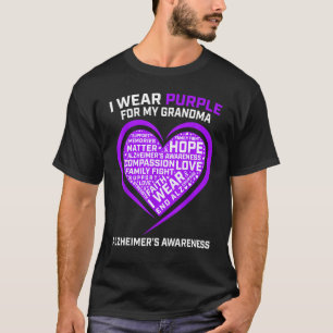 T-shirt Souvenirs Matter End Alz Grandma Alzheimers