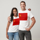 T-shirt Soviet Union Flag, USSR, CCCP, Communism, Lenin (Unisexe)
