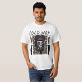 T-shirt soviétique de masque de gaz de dirigeant - (Devant entier)