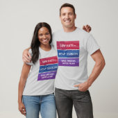 T-shirt Sow Hate-Reap Division; Make America UNITED Again (Unisexe)