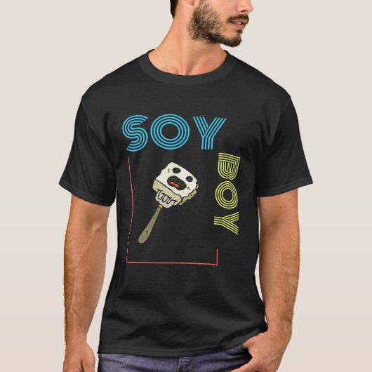 T-shirt Soy Boy Vegan (Devant)