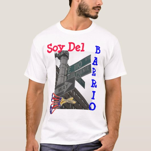 T-shirt Soy Del Barrio (Devant)